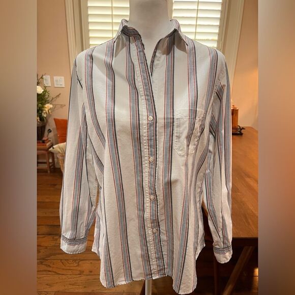 Grayson The Hero Cotton Button Down Shirt Bundle Striped & Bicycle Print Sz 3 M - Picture 4 of 16